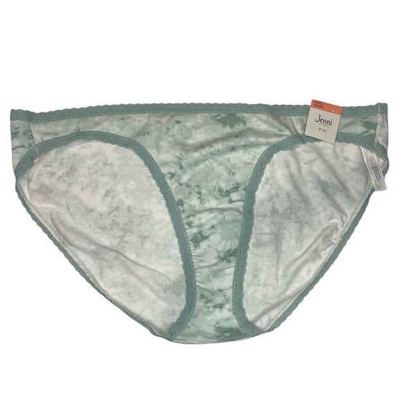 Jenni intimates set of 2 piece panties size: XXXL color: green, purple - Picture 2 of 5